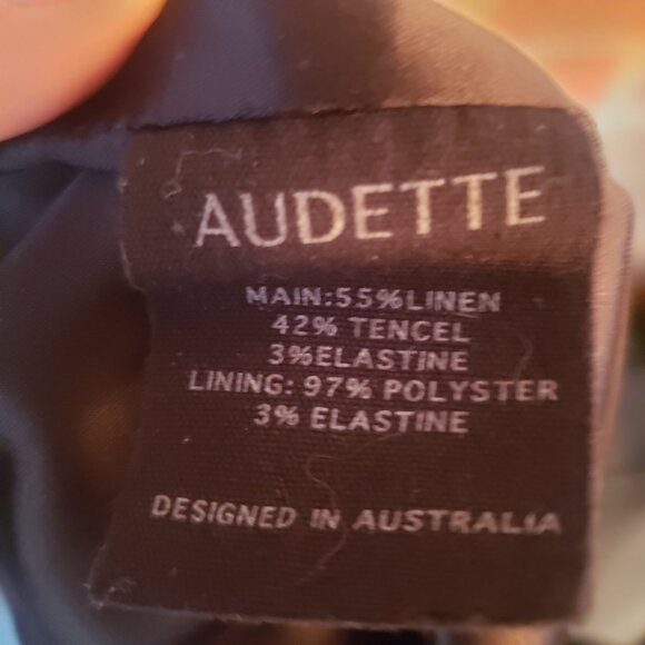 Audette Eclipse Mini Dress in Black - Picture 8 of 9